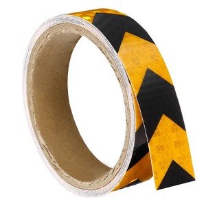 Unique Bargains Arrow Pattern Cars Waterproof Adhesive High Visibility Safety Reflective Tape - 1 of 4
