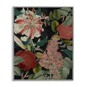 Stupell Industries Tropical Bohemian Floral Illustration Framed Giclee Art - 1 of 4