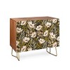 Avenie Floral Meadow Spring Green Walnut Credenza - Deny Designs - 2 of 3