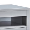 Acme Furniture Eleanor Accent Table Dove Gray Finish - image 4 of 4