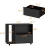 Famapy Mobile Black Under - Desk Organizer Gaming Storage Cabinet - Compact Organizer for PS Consoles, Games & Accessories - 3 of 4