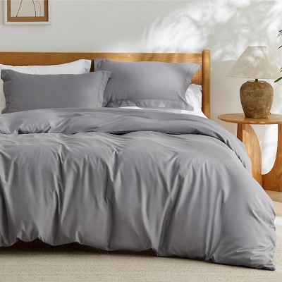 3 pieces Duvet Cover Soft Double Brushed Bedding Set for Kids & Adults Zipper Closure