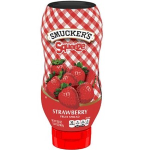 Smucker's Squeeze Strawberry Fruit Spread, 20 Ounces (Pack of 4) - 1 of 1