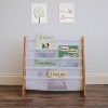 Humble Crew Kids' Journey L-Shaped 4 Tier Bookshelf White/Natural: MDF Frame, 24" Height, 4 Shelves, Ages 2+ - 3 of 4