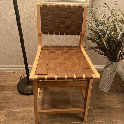 Purchases Ceylon Woven Counter Height Barstool brown /natural