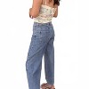 Women's High-waisted Wide Hem Pants - MIOU MUSE - 2 of 3