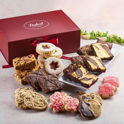 Dulcet Gift Baskets Fresh Baked Brownies and Cookies, Gourmet Gift Baskets, Mother’s Day Gift Baskets For Mother, Mother-in-law, Aunts, & Teachers