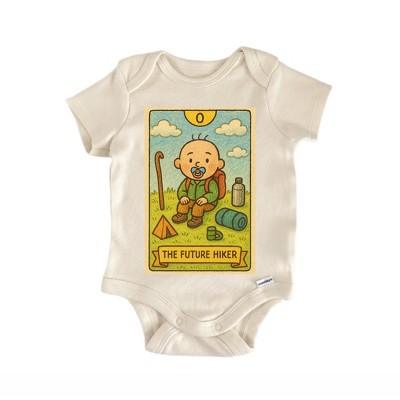 Hiker Camping Tarot - Baby Onesie® GS1