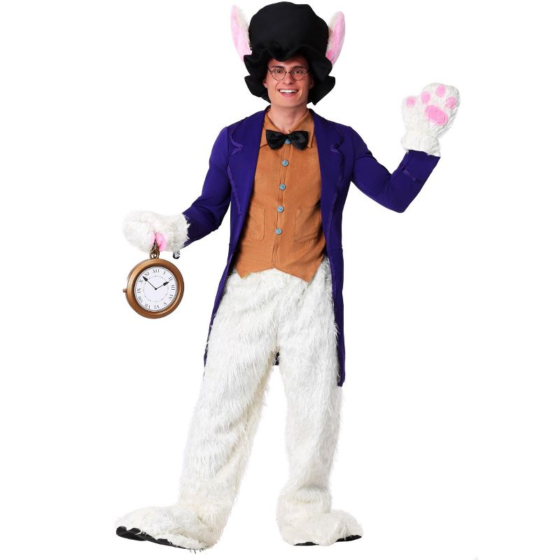 HalloweenCostumes.com Plus Size White Rabbit Costume  ., 2 of 4