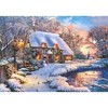 500 Piece Jigsaw Puzzle, Winter Cottage, Charming Nook, Countryside, Winter puzzle, Adult Puzzles, Castorland B-53278 - 2 of 4