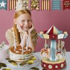 Beistle 3-D Vintage Circus Carousel Centerpiece, 10", (2/Pkg) Multicolored - 2 of 4