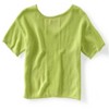 Aeropostale Womens Ss Cropped Eyelet Knit Sweater - 2 of 2