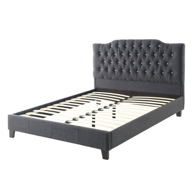 Bantris Tufted Headboard Platform Bed - Homes: Inside + Out : Target