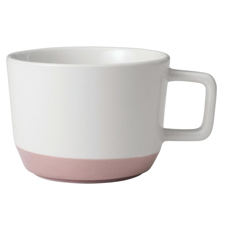 Libbey Austin 17.5-ounce Large Porcelain Coffee Mug, Set of 4, Himalayan Salt Pink, 5 of 9