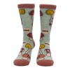 Crazy Dog T-Shirts Women's Im A Fungi Socks Funny Laughing Joking Mushrooms Novelty Footwear - 3 of 4