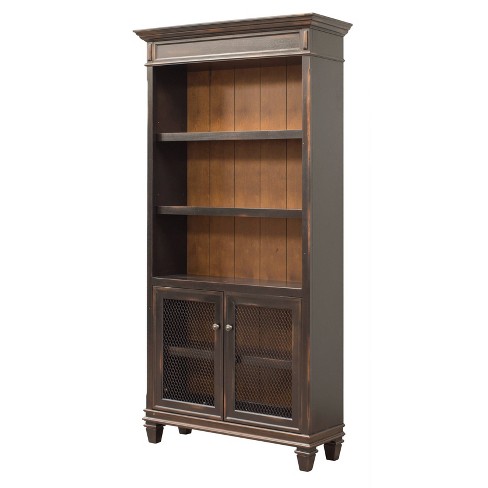 Bookcase with glass doors 2024 target