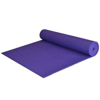 Premium Reversible Purple Illusion Yoga Mat (6mm) - Premium Yoga