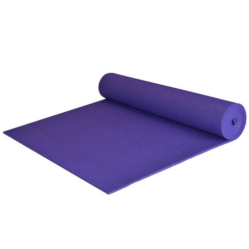 Yoga Mat 6 Mm, For Home Usage, Pink/Purple, Azha's Sports & Fitness Store