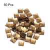 Unique Bargains Square Acrylic Flat Back Heart DIY Crafting Decor Jewelry Rhinestone 50 Pcs - 3 of 4