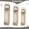 TITQWOP Long Cat Plush Pillow,51.1" Cute Cat Plushie Stuffed Animals Body Pillow,Kawaii Kitten Soft Plushie Doll Toy Birthday Gift for Kids - 3 of 4