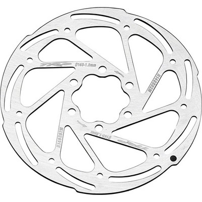 TRP R2 Disc Rotor - 140mm, 6-Bolt, 1.8mm, Silver