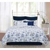 C&F Home Braganza Blue Bell Cotton Quilt Set  - Reversible and Machine Washable - 2 of 4