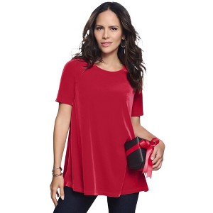 Roaman's Velour Swing Tee - 1 of 4