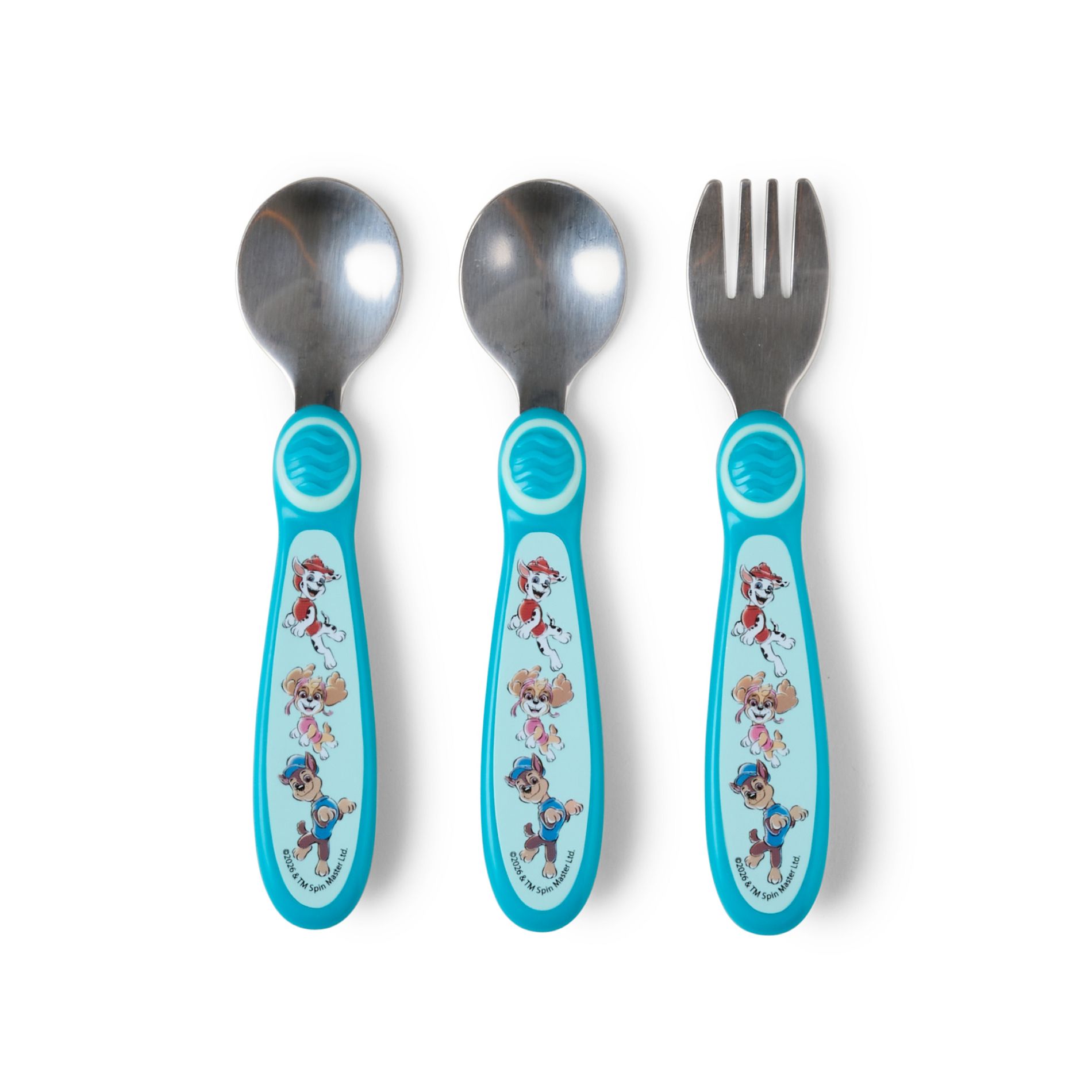 PAW Patrol 3pc Baby Utensils Set with 2 Spoons and a Fork