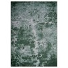 Abstract Machine Washable Rug with Non Slip Backing Ultra-Thin Non Shedding Stain Resistant Indoor Carpet for Living Room Bedroom Dining Room - 4 of 4