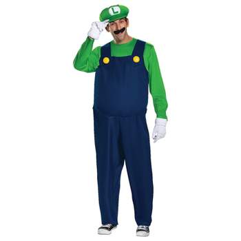 Disguise Mens Super Mario Bros. Deluxe Luigi