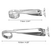 Unique Bargains 2 Pcs Nail Cutter Set Professional Nail Clipper Kit for Travel or Home Silver Tone Stainless Steel - 4 of 4