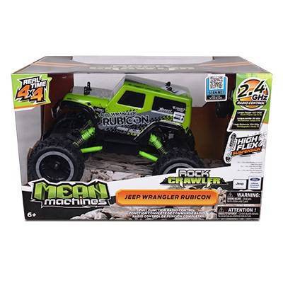 Mean Machine's Rock Crawler 1/18th Scale Jeep Wrangler