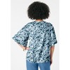 Roaman's Women's Plus Size Notch-Neck Flutter-Sleeve Blouse - 3 of 4