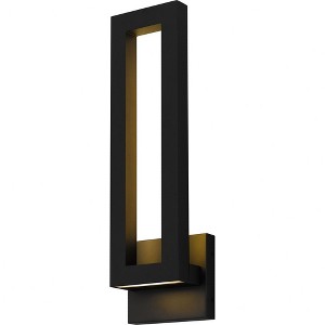 Quoizel Lighting Pompeii 1 - Light Sconce in  Earth Black - 1 of 1