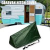Unique Bargains Caravan Hitch Cover Camping Trailer Tow Coupling Lock Cover Universal - 2 of 4