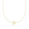 Pure Collection by Ross-Simons Italian 14kt Yellow Gold Charm-Compatible Toggle Necklace - 4 of 4