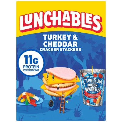 Lunchables Turkey & Reduced Fat Cheddar Cheese Cracker Stackers - 9.2oz
