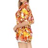 HAPPY BAY Hawaiian Shirts Womens Casual Summer Beach Party Blouses Short Sleeve Vacation Button Up Tops Tee Shirts Tank Top Women - 3 of 4