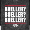 Men's - Ferris Bueller's Day Off - Bueller Bueller Bueller Graphic Fleece Sweatshirt - 2 of 4