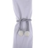 Unique Bargains Buckle Faux Pearl Curtain Tie Polyester ABS 2 Pcs - 4 of 4