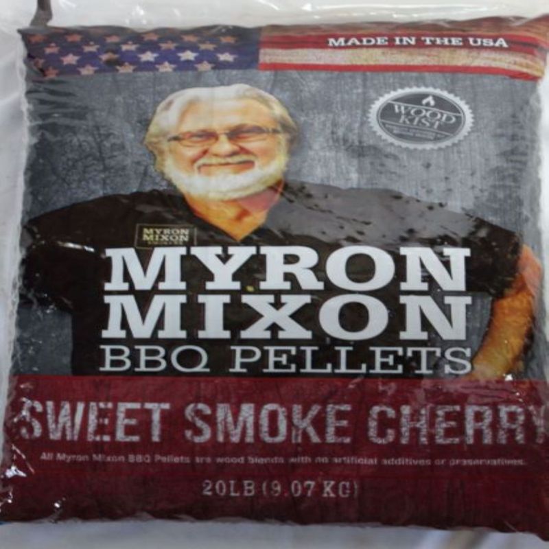 Myron Mixon Sweet Smoke BBQ Pellets Wood Pellets All Natural Cherry 20 lb, 1 of 2