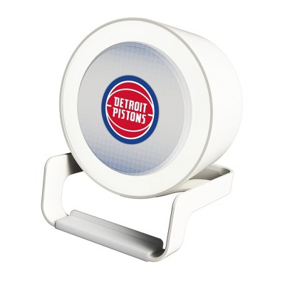 Keyscaper Detroit Pistons Linen Night Light Charger and Bluetooth Speaker
