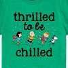 Boys' - Peanuts - Snoopy and Friends Thrilled To Be Chilled Short Sleeve Graphic T-Shirt - 2 of 4