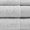 Vynxaria Gray 6 Piece Antimicrobial Cotton Tencel Towel Set - 3 of 4