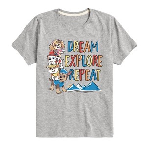 Boys' - Paw Patrol - Dream, Explore, Repeat Short Sleeve Graphic T-Shirt - 1 of 4