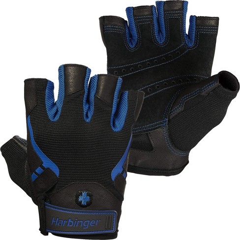 Harbinger Pro 2.0 Guanti da sollevamento pesi per donne- Flessibile, leggero e traspirante, offre una presa salda con palmo in pelle imbottita, perfetto per manubri e kettlebell.L,Turchese
