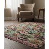 Dark Succulents Cotton Throw – 50x60 inch Decorative Woven by Manual Woodworkers and Weavers - 2 of 3