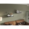 OUTSUPPLY 2 Pcs Floating Shelves, Wall Shelves for Bedroom, Bathroom, Living Room with Easy Installation - 4 of 4