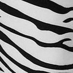 black white