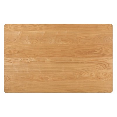 Manhattan Natural Oak and Rattan 5-Piece Dining Set